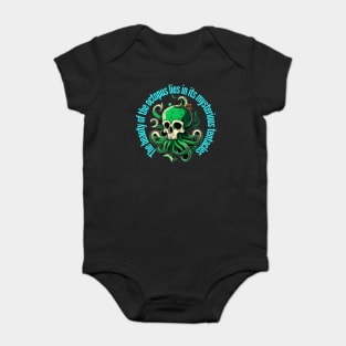 Octopus skull Baby Bodysuit